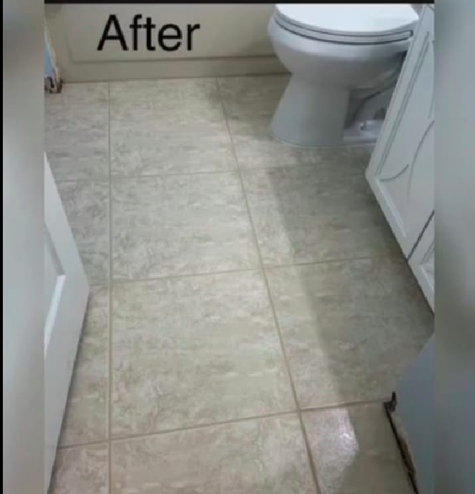 Bath Floor Restoration After